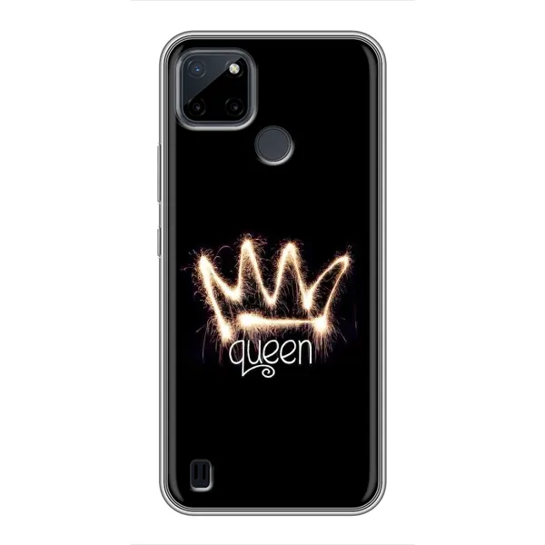 Чехол с рисунком «Корона» для Realme C25Y Чехол с рисунком «Корона» для Realme C25Y