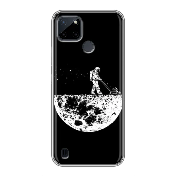 Чехол с рисунком «Космонавт» для Realme C25Y