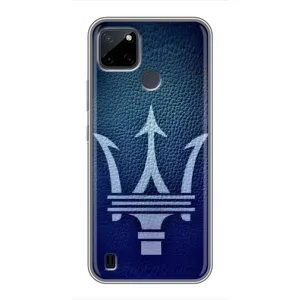 Чехлы с тематикой "Крутые машины" на Realme C25Y (Лого Maserati)