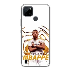Чохол (TPU) з Футболістом на Realme C25Y (Мбаппе Реал)