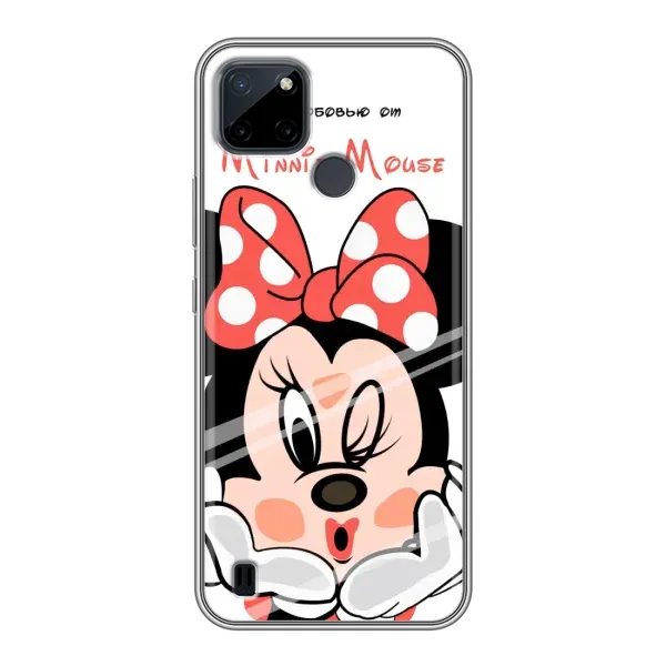 Чехол с рисунком «Minni Mouse» для Realme C25Y Чехол с рисунком «Minni Mouse» для Realme C25Y
