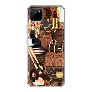 Чохол Стиль Louis Vuitton на Realme C25Y (Мода Луі Віттон)