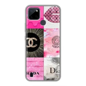 Чехол (Dior, Prada, YSL, Chanel) для Realme C25Y (Модница)