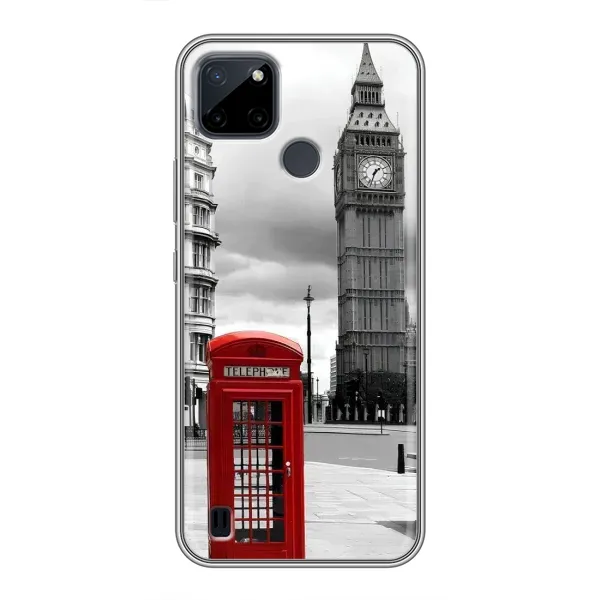Чехол с рисунком «TELEPHONE» для Realme C25Y Чехол с рисунком «TELEPHONE» для Realme C25Y