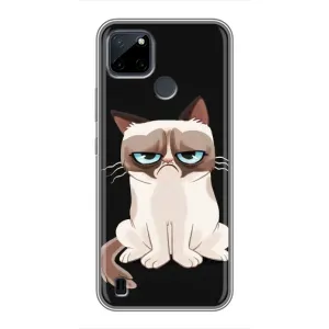Чохол на тематику: Коти для Realme C25Y (Погляд кота)