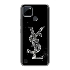 Чехол (Dior, Prada, YSL, Chanel) для Realme C25Y (YSL)