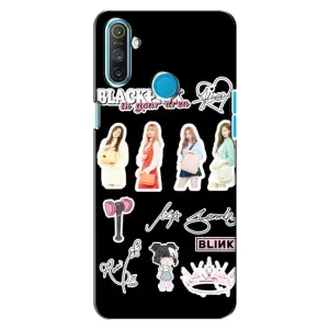 Чохли з картинкою для Realme C3 (Арт блекпінг)