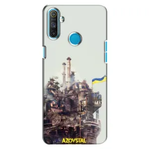 Чехлы на военную тематику для Realme C3 (Азовсталь)