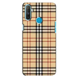 Чохол з Брендами одягу на Реалмі С3 (Burberry стиль)