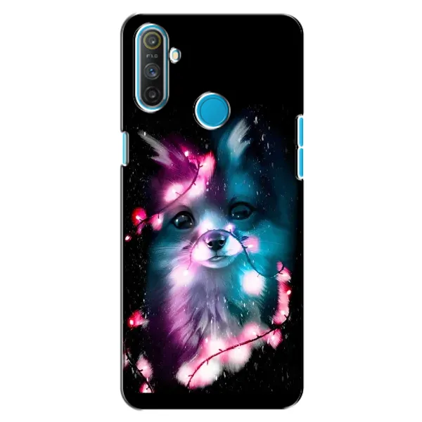 Чехол с рисунком «Черная Лиса» для Realme C3 Чехол с рисунком «Черная Лиса» для Realme C3