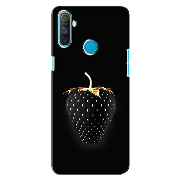 Чехол с рисунком «Чёрная клубника» для Realme C3 Чехол с рисунком «Чёрная клубника» для Realme C3