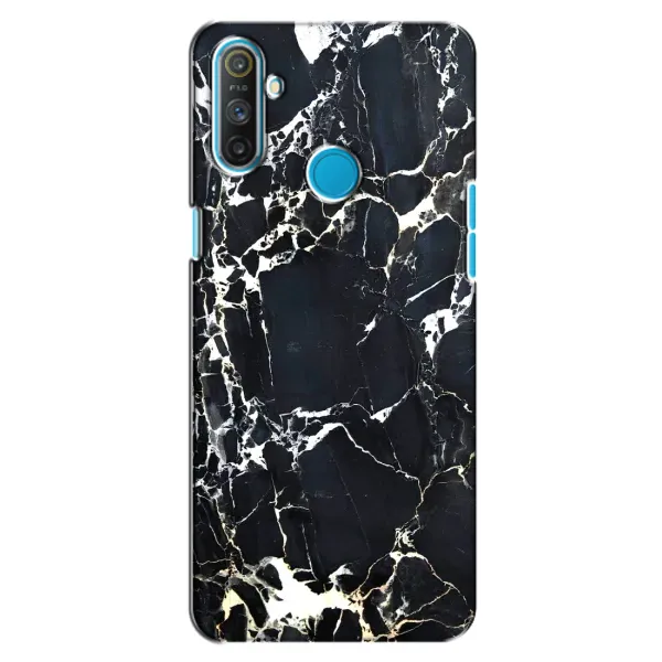 Чехол с рисунком «Чёрный мрамор» для Realme C3 Чехол с рисунком «Чёрный мрамор» для Realme C3
