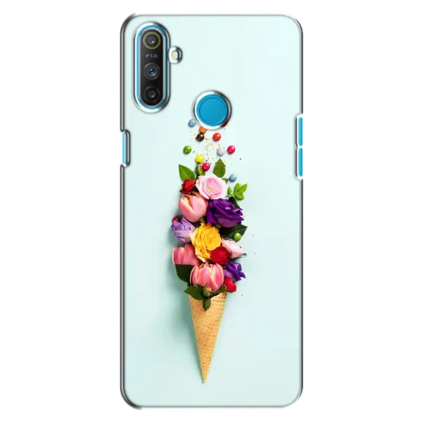 Чохол з малюнком «Квітка-морозиво» для Realme C3 Чохол з малюнком «Квітка-морозиво» для Realme C3