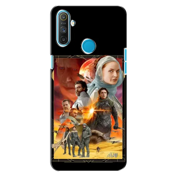 Чехол с рисунком «Д Ю Н А» для Realme C3