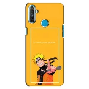Чехлы с принтом Наруто на Realme C3 (Даттебаё)