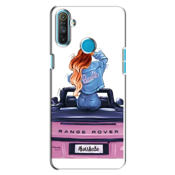 Чехол с рисунком «Девушка на машине» для Realme C3 Чехол с рисунком «Девушка на машине» для Realme C3