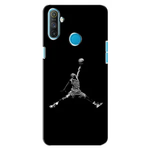 Силиконовый Чехол Nike Air Jordan на Реалми С3 (Джордан)