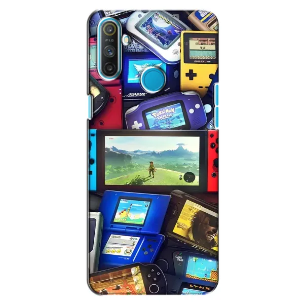 Чехол с рисунком «Джойстики» для Realme C3 Чехол с рисунком «Джойстики» для Realme C3