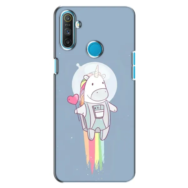 Чехол с рисунком «Единорог космонавт» для Realme C3 Чехол с рисунком «Единорог космонавт» для Realme C3
