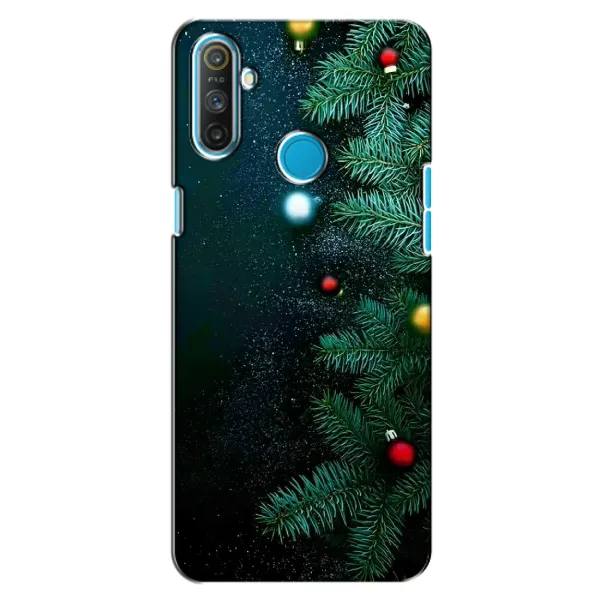 Чехол с рисунком «Елка» для Realme C3
