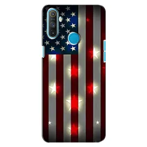 Чехол Флаг USA для Realme C3 (Флаг США 2)