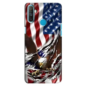 Чехол Флаг USA для Realme C3 (Флаг USA)