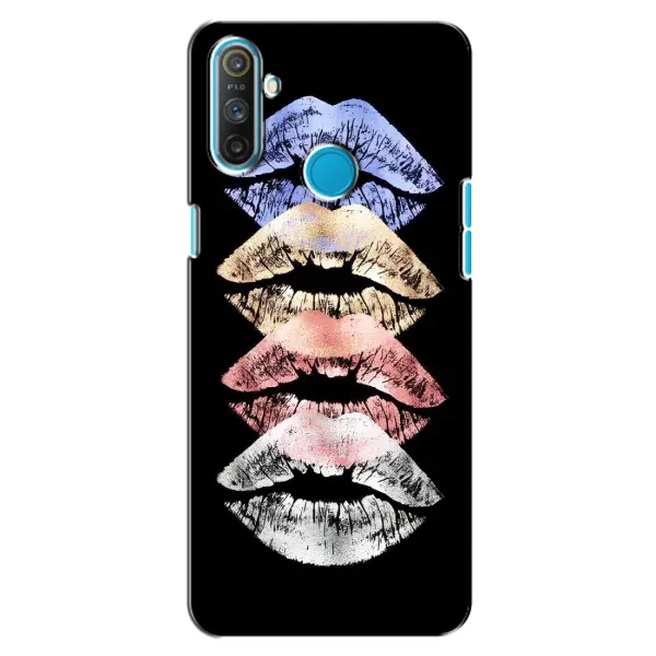 Чехол с рисунком «Губы» для Realme C3