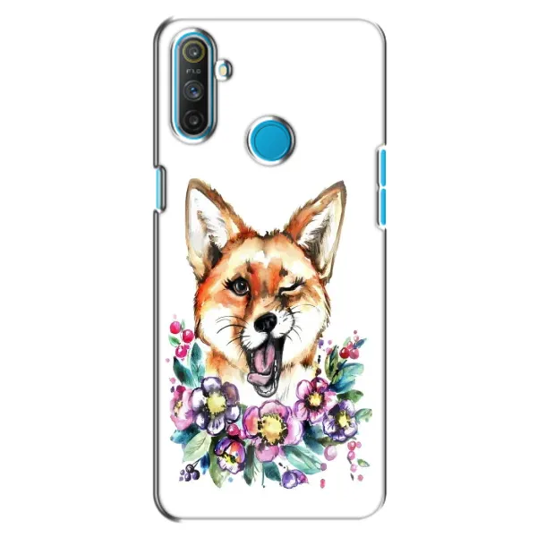 Чехол с рисунком «Хитрая лиса» для Realme C3 Чехол с рисунком «Хитрая лиса» для Realme C3