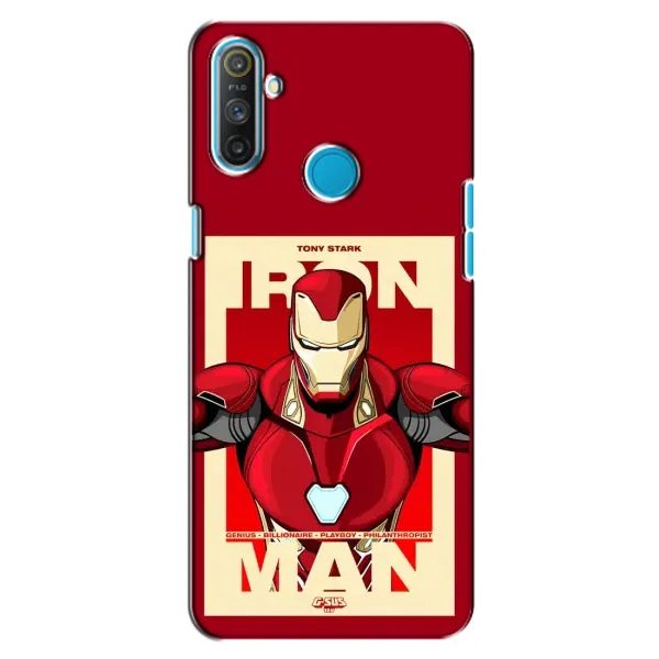 Чехол с рисунком «Iron man» для Realme C3 Чехол с рисунком «Iron man» для Realme C3