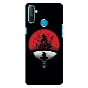 Чехлы с картинкой Итачи Учиха на Realme C3 (Итачи на черном)