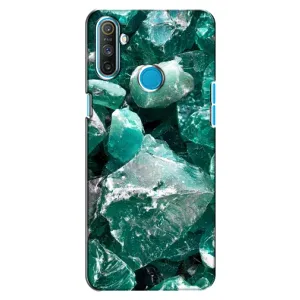 Чехол (Дорого -богато) на Realme C3 (Изумруд)