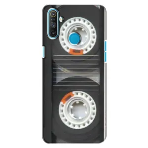 Чехол с Прикольным принтом на Realme C3 (Кассета магнитофона)