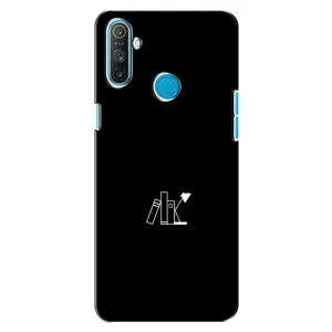 Чохол з картинками на чорному фоні для Realme C3 (Книжки)