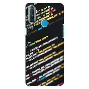 Чехол с рисунком «Код» для Realme C3