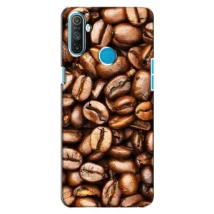 Чехол с изображением вкусной еды для Realme C3 (Кофе)
