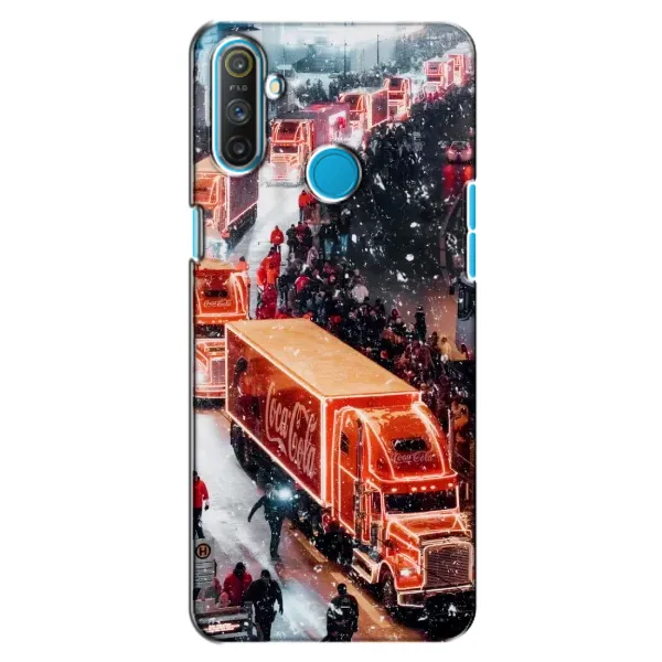 Чехол с рисунком «Кока Кола» для Realme C3