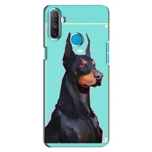 Чехол ДОБЕРМАН для Realme C3 (Король доберман)