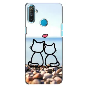Силиконовые Чехлы Любимому человеку для Realme C3 (Котейки)