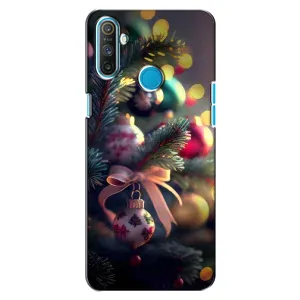 Чехлы на Новый Год Realme C3 (Красивая елочка)