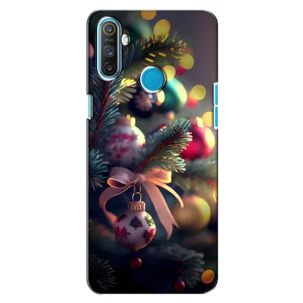 Чехол с рисунком «Красивая елочка» для Realme C3