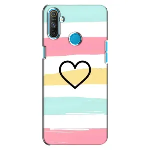 Чехлы с тематикой "Маленькие Сердечки" на Realme C3 (Красивое сердечко)