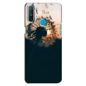 Силиконовый Чехол с одуванчиками на Realme C3 (Красивый одуванчик)