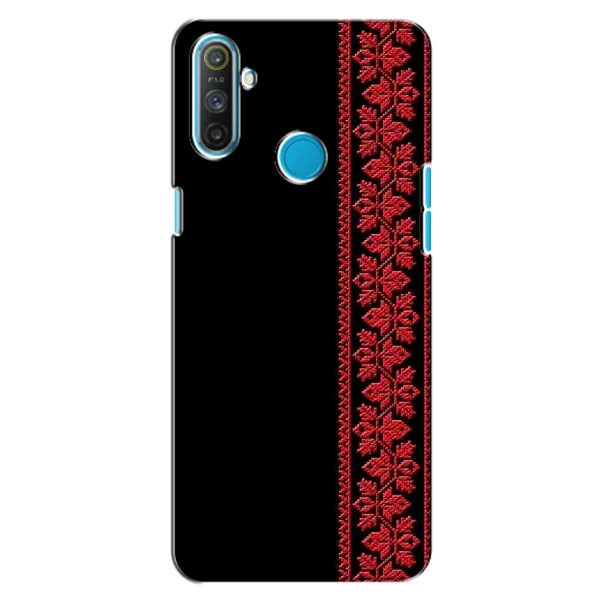 Чехол с рисунком «Красная Вышиванка» для Realme C3 Чехол с рисунком «Красная Вышиванка» для Realme C3