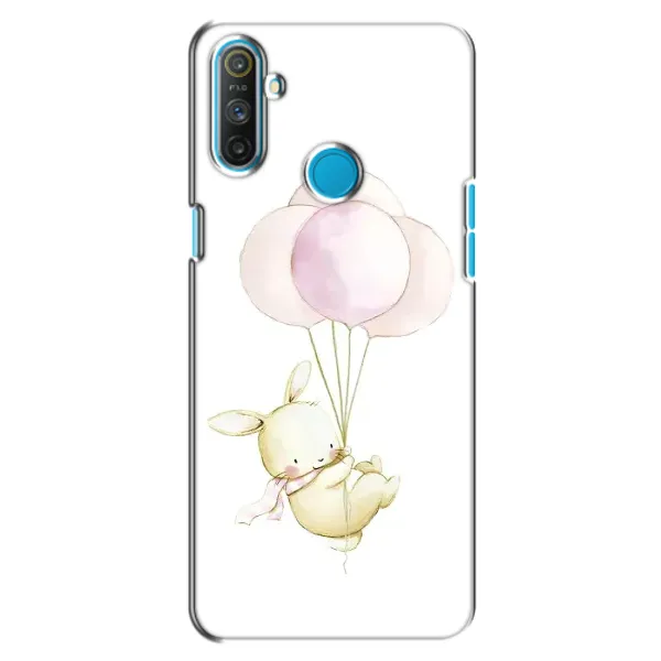 Чехол с рисунком «Кролик и шарики» для Realme C3 Чехол с рисунком «Кролик и шарики» для Realme C3