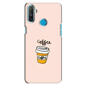 Чехол с изображением вкусной еды для Realme C3 (Кружка кофе)