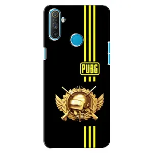 Чохол (TPU) з картинкою "Лого Пабг" на Реалмі С3 (Логотип PUPG)