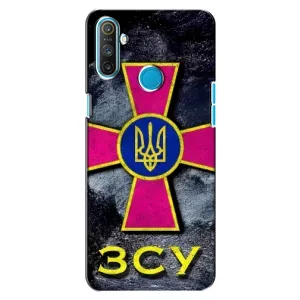 ЗСУ Чехлы (TPU) для Realme C3 (Лого ЗСУ)