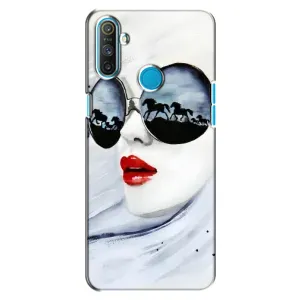 Чехол с картинкой Модные Девчонки Realme C3 (Любительница коней)