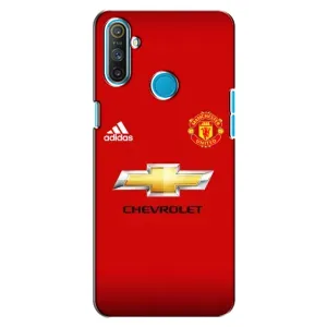 Силиконовые Чехлы принт Футбол на Realme C3 (Man United)