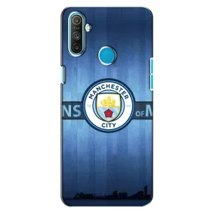 Силиконовые Чехлы принт Футбол на Realme C3 (ManCity)